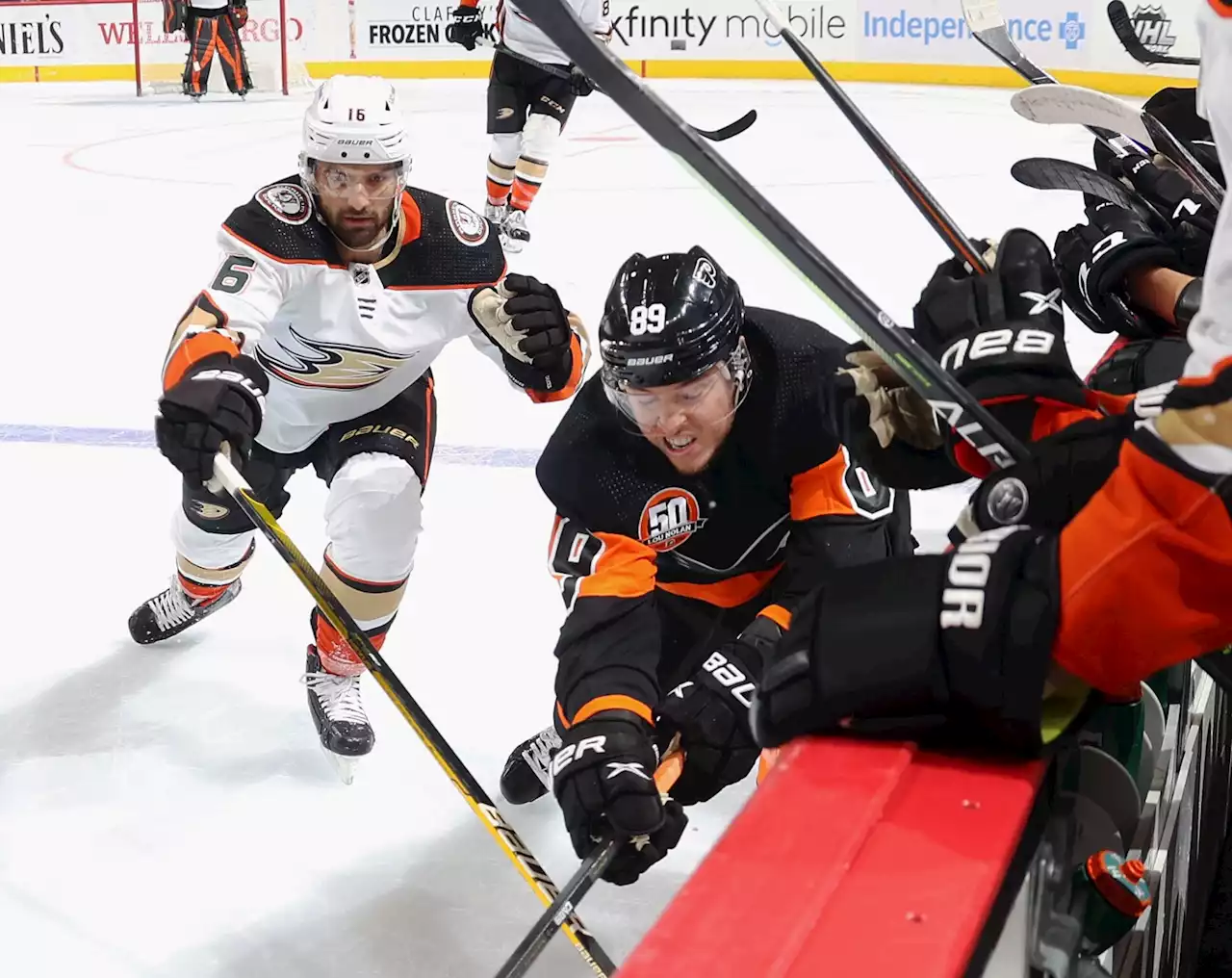 Zegras Has A Goal And Assist To Lead Ducks Past Flyers