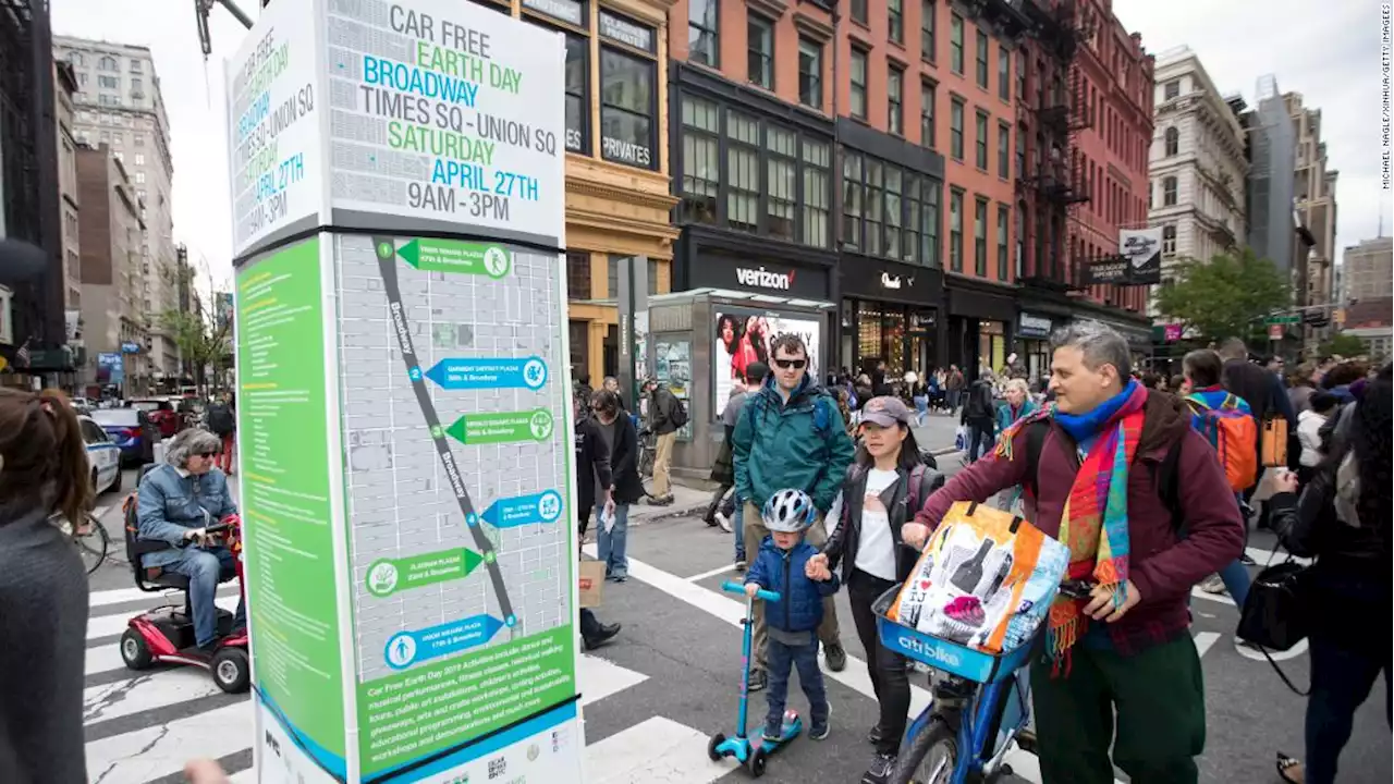 Over 100 NYC streets will be car-free for Earth Day