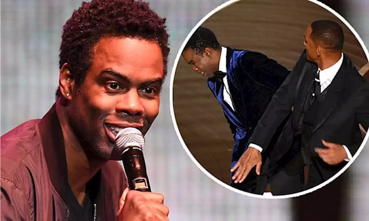 Chris Rock jokes he 'got my hearing back' after Will Smith slap