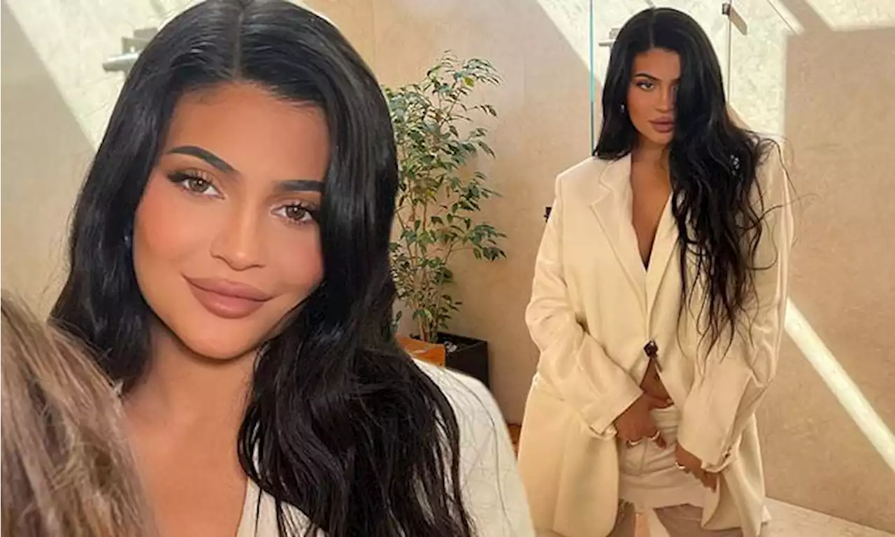 Kylie Jenner gets glammed up as she prepares to promote Kardashians