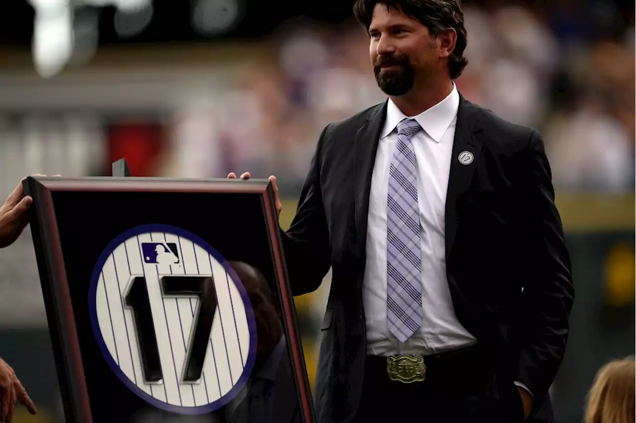 Todd Helton rejoins Rockies as special assistant to GM Bill Schmidt