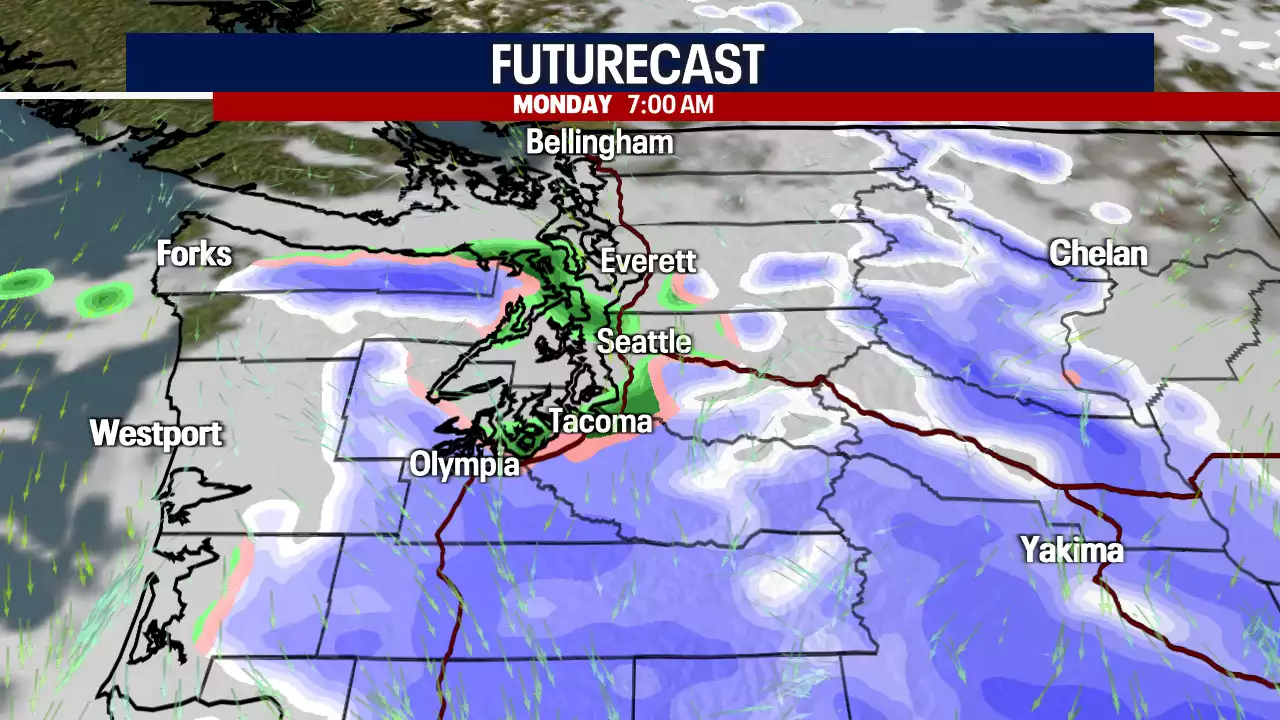 Chilly April forecast with chances for lowland snow