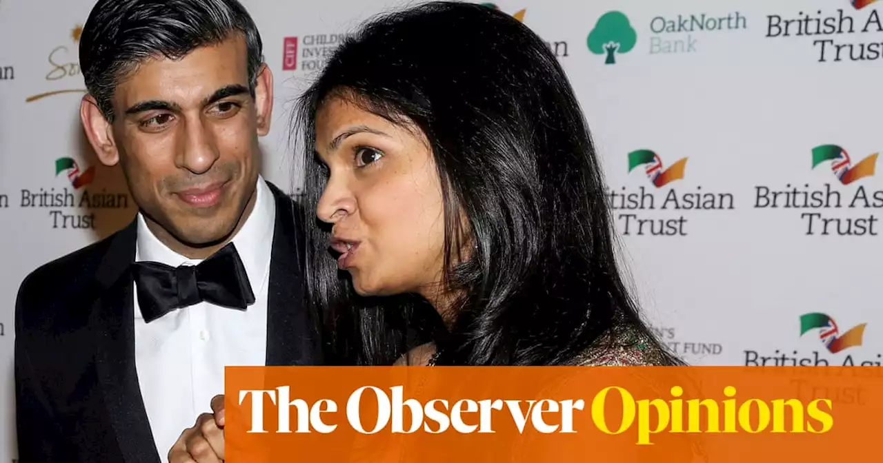 The stench of entitlement is now oozing from Rishi Sunak’s home as well as Boris Johnson’s | Andrew Rawnsley