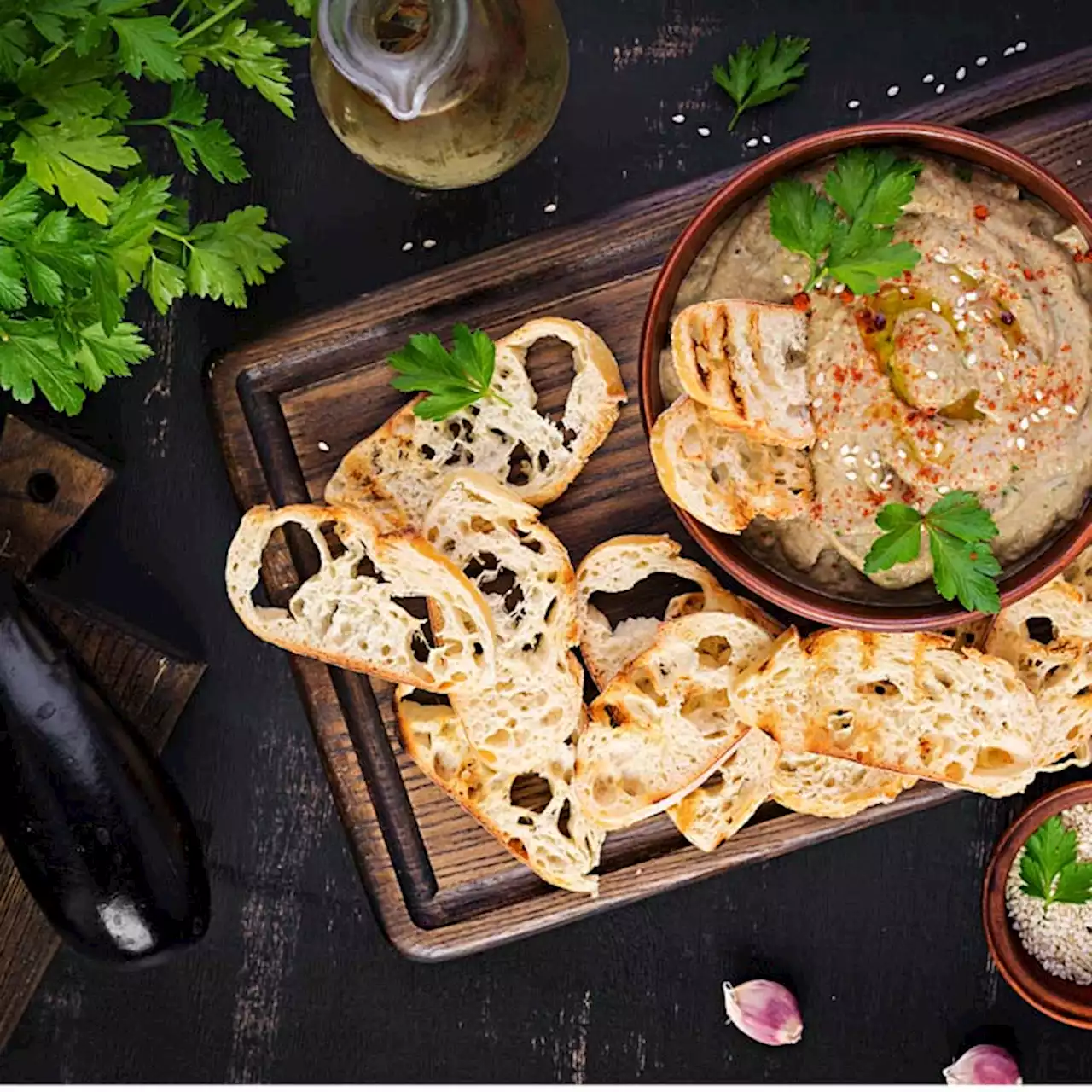 ¿Sabes qué es el 'baba ganoush' o 'mutabbal'?