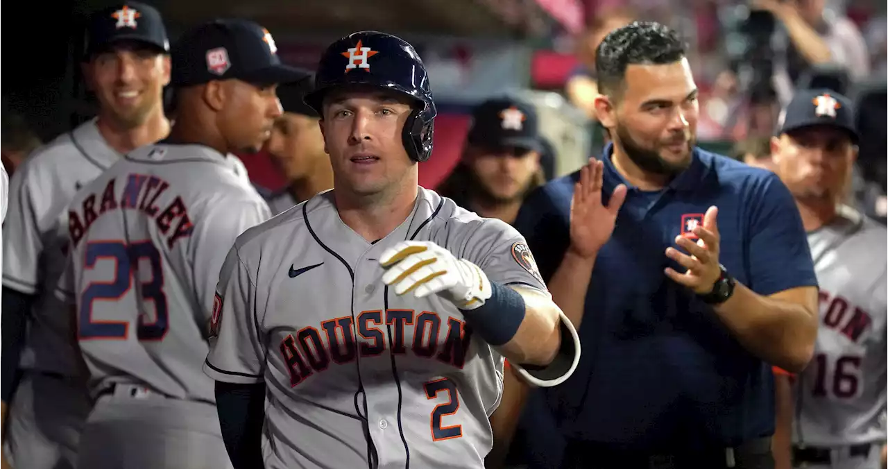 Alex Bregman gets day off as Astros manage early workload