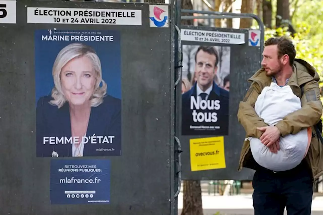 Exitpolls: Macron en Le Pen gaan naar tweede ronde in presidentsverkiezingen