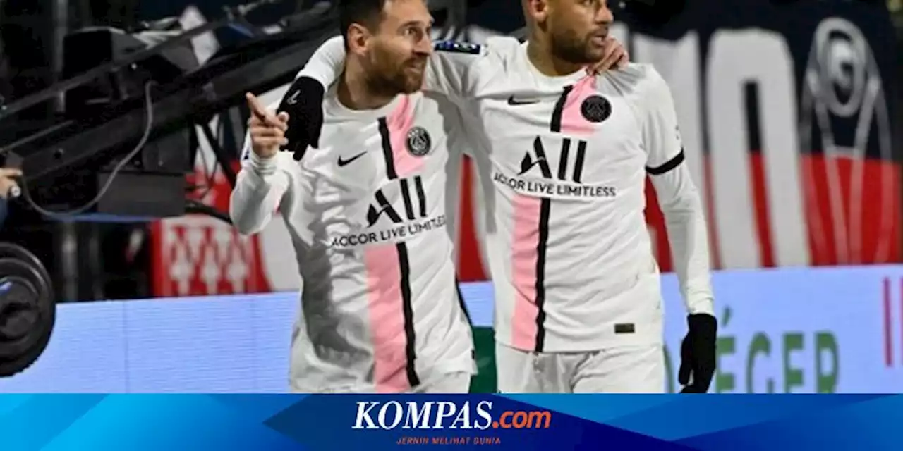 Clermont Vs PSG 1-6: Serba 3 dari Trio MNM, Messi Ukir Catatan Spesial