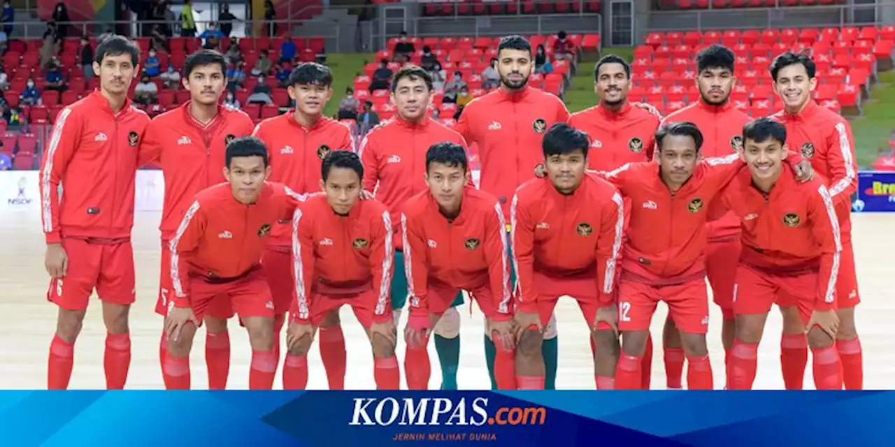 Jadwal Final Piala AFF Futsal 2022, Indonesia Vs Thailand Sore Ini