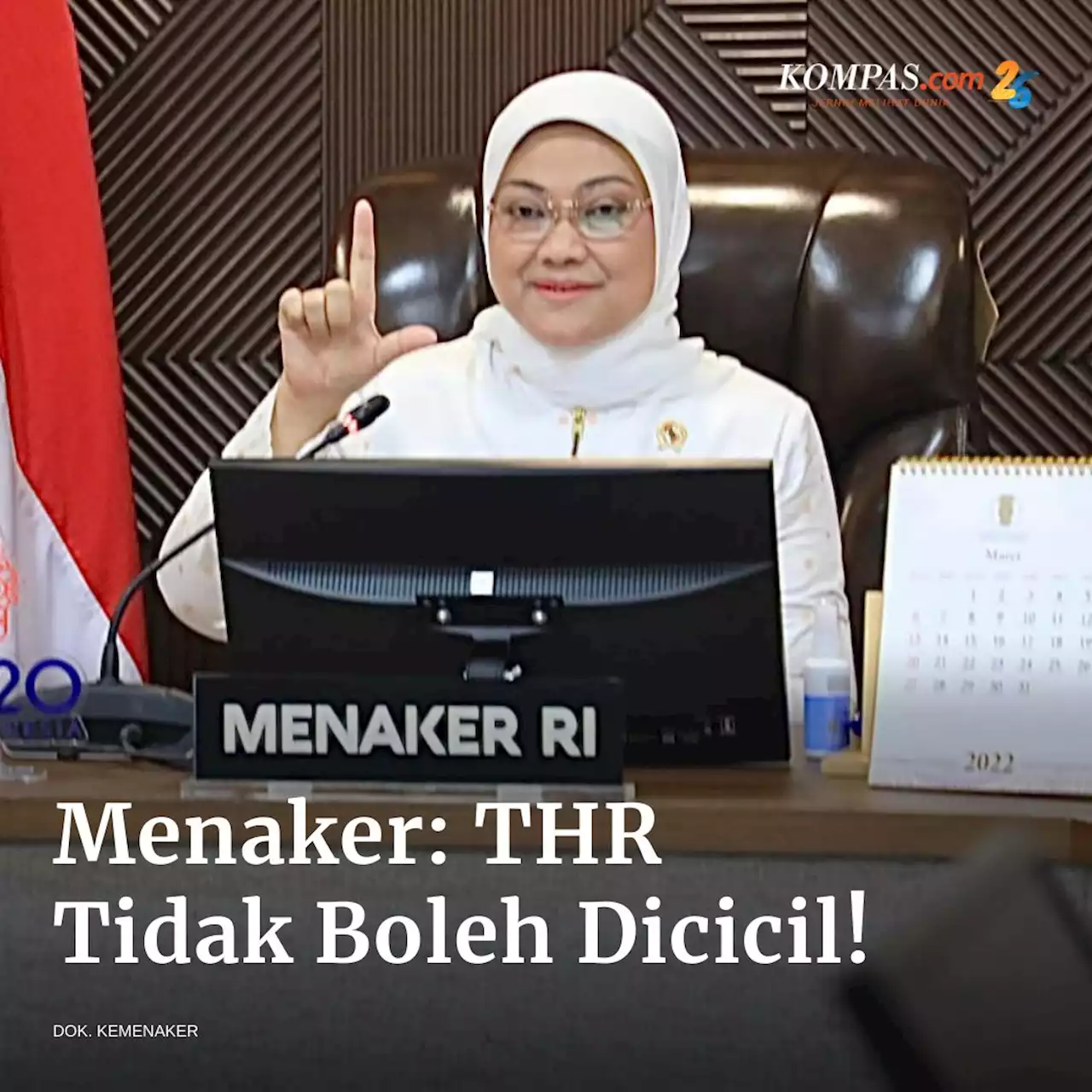 Menaker: THR Tidak Boleh Dicicil!