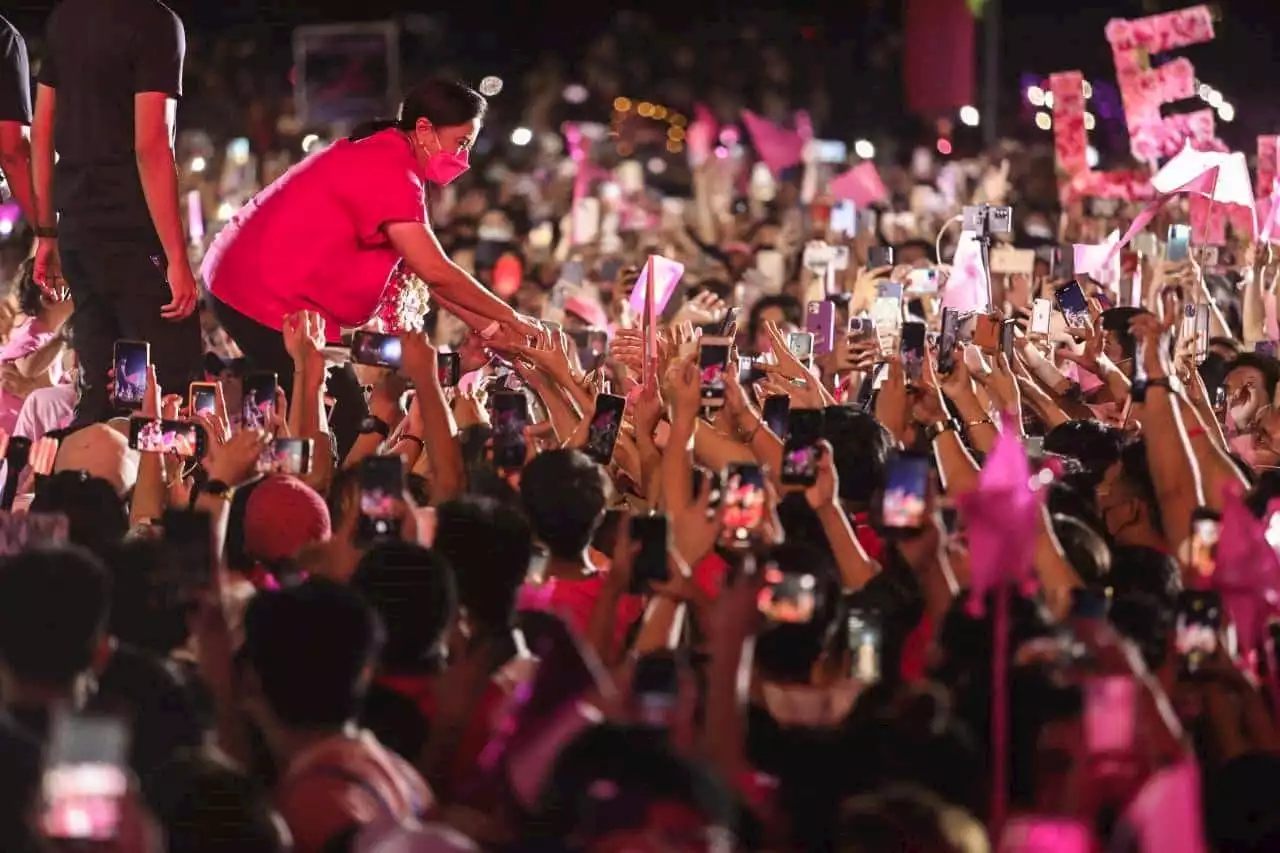 220,000 crowd powers festive Leni-Kiko grand rally in Pampanga