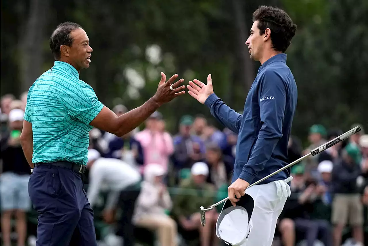 Younger players at Masters enjoying Tiger Woods experience