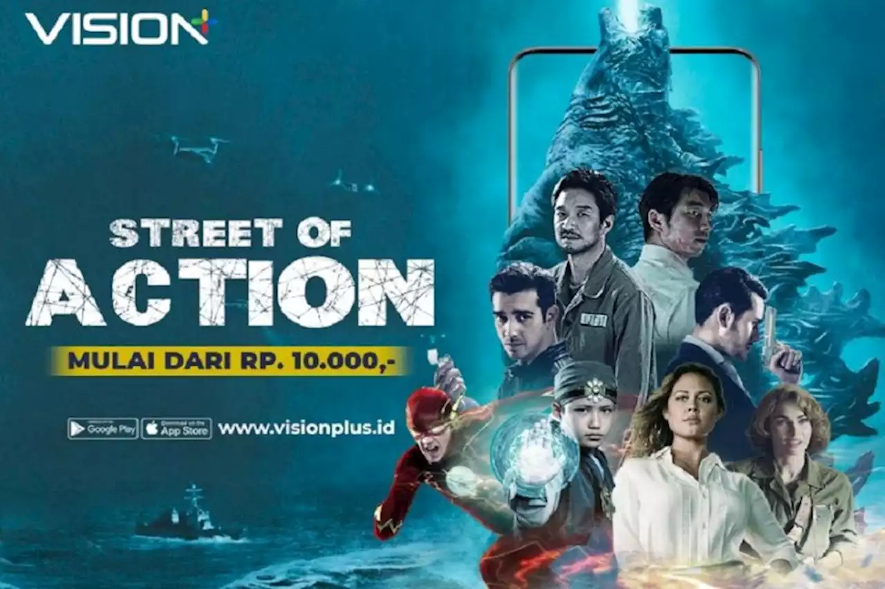 Street of Action Vision+: Tontonan Seru & Pacu Adrenalin, Ada The Flash, The Prison hingga NCIS Hawaim’i