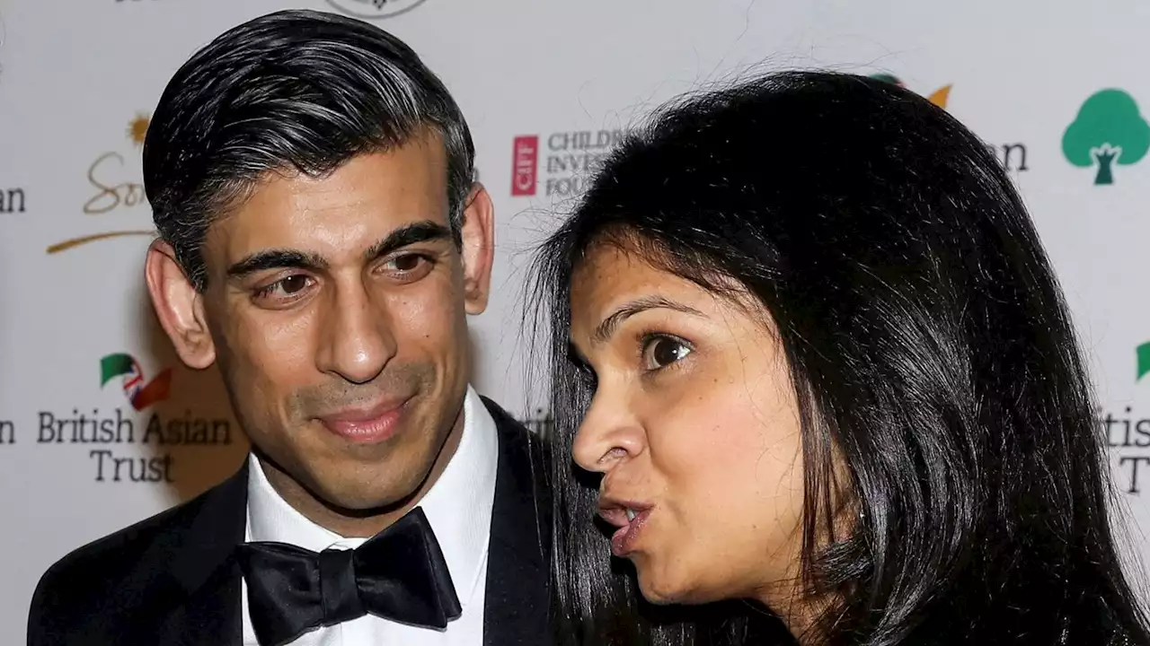 Rishi Sunak: Whitehall inquiry launched into leak of chancellor's wife's tax status