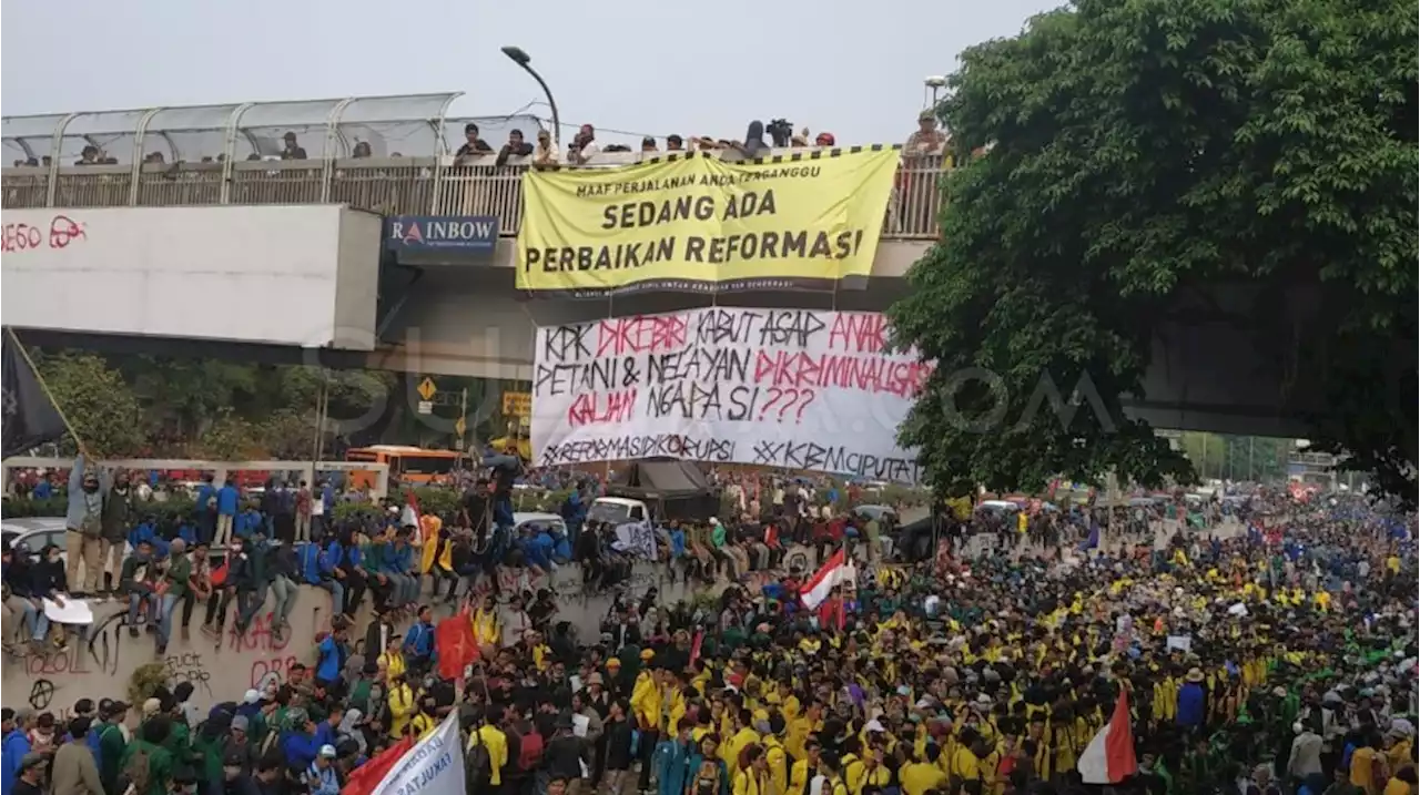 4 Aksi Demo Mahasiswa Terbesar di Indonesia Sepanjang Sejarah, Terbaru Tahun 2019