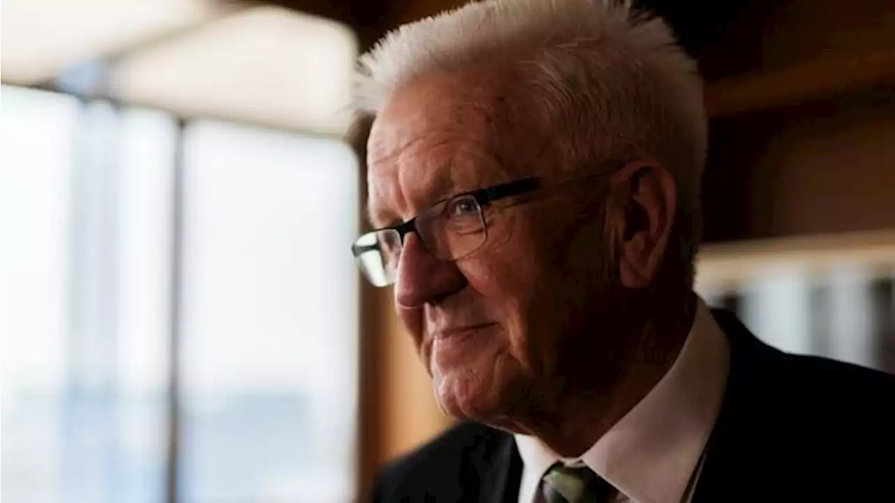 Winfried Kretschmann heizt seit dem Ukrainekrieg weniger