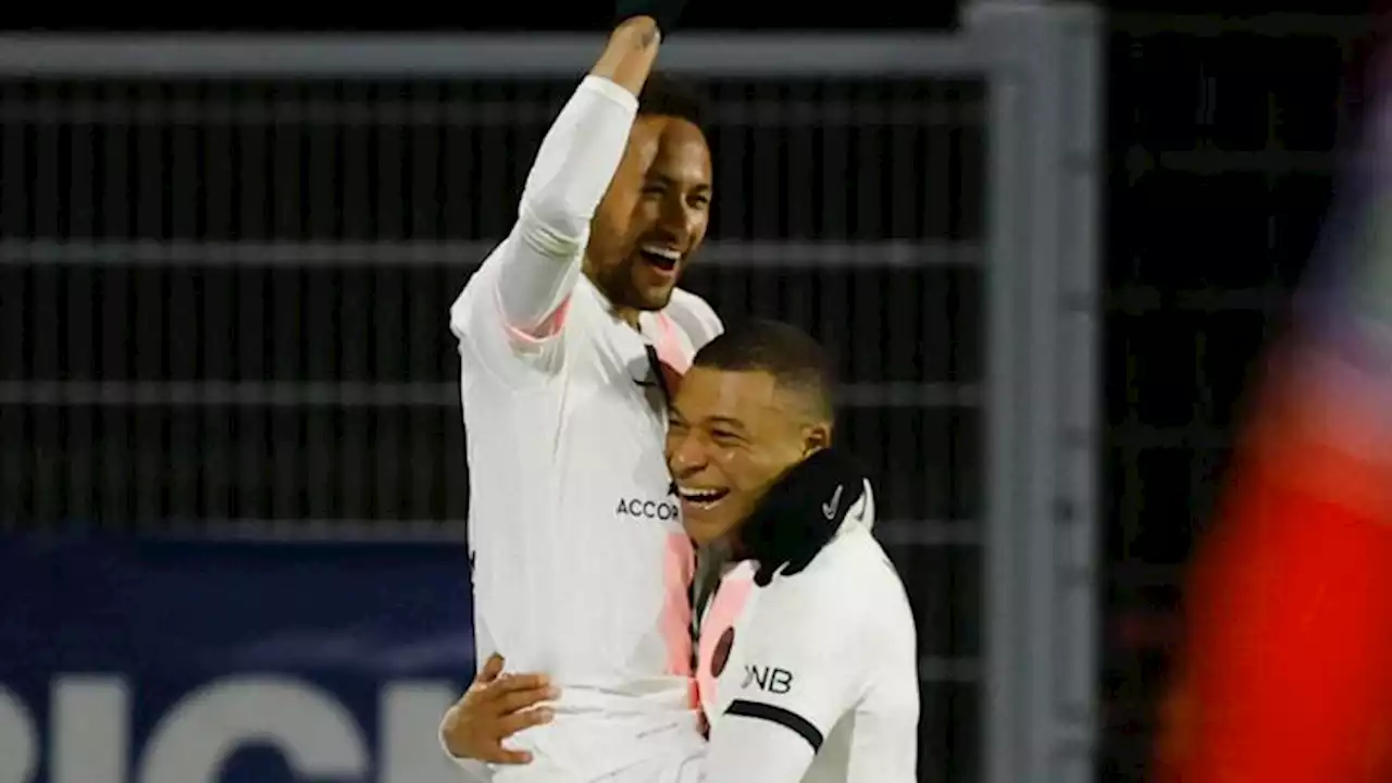 Aksi Mbappe dan Neymar Bikin Hat-trick Saat PSG Bantai Clermont