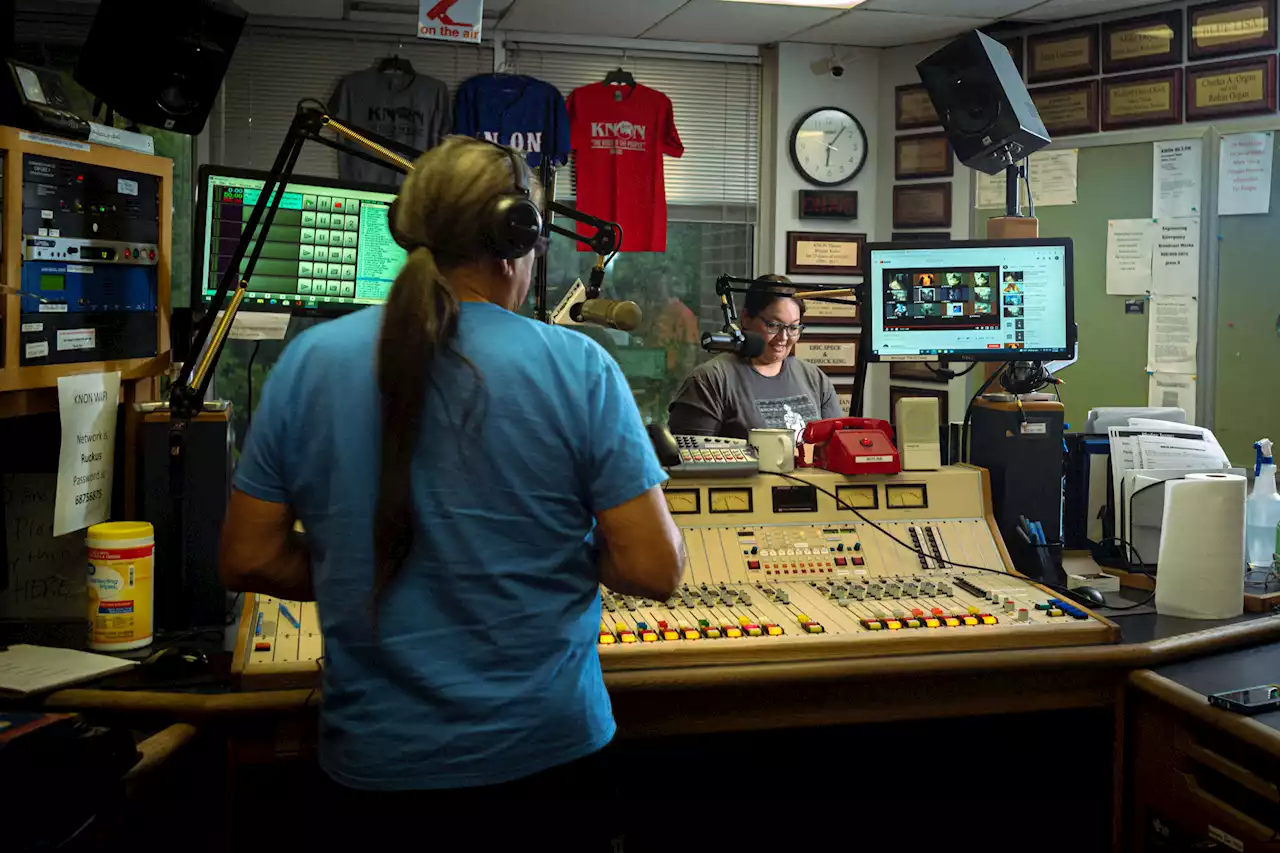 Inside the Studio at KNON, Dallas' Indigenous Radio Station