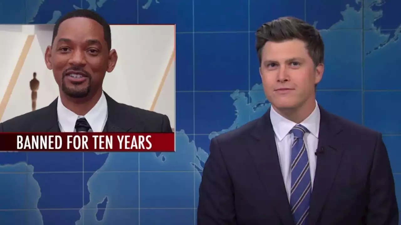 ‘SNL’ Addresses Will Smith’s 10-Year Oscars Ban: “Is That a Punishment?”