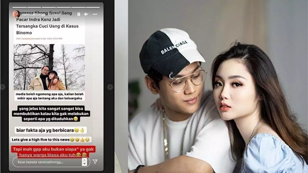 Jadi Tersangka Kasus Binomo Bareng sang Ayah, Vanessa Khong Singgung Utang Indra Kenz - Tribunnews.com