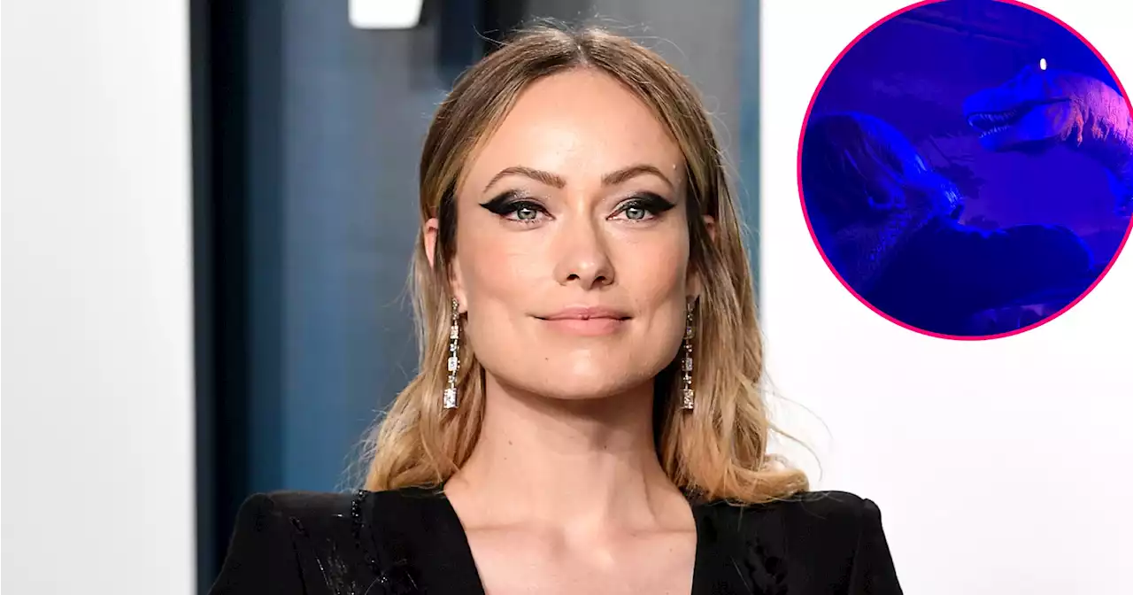 Dino Date! Olivia Wilde Enjoys Museum Outing With Kids Otis and Daisy