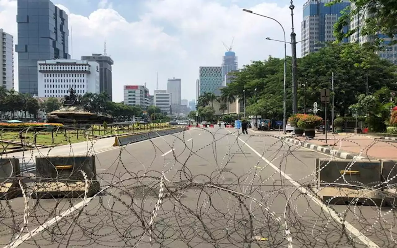 Rekayasa Lalu Lintas Demo 11 April, Ini Daftar Ruas Jalan yang akan Ditutup | Kabar24 - Bisnis.com