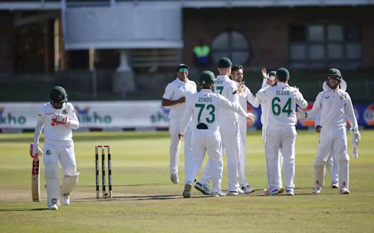 Maharaj stars as Proteas skittle out Bangladesh to wrap up Test series victory