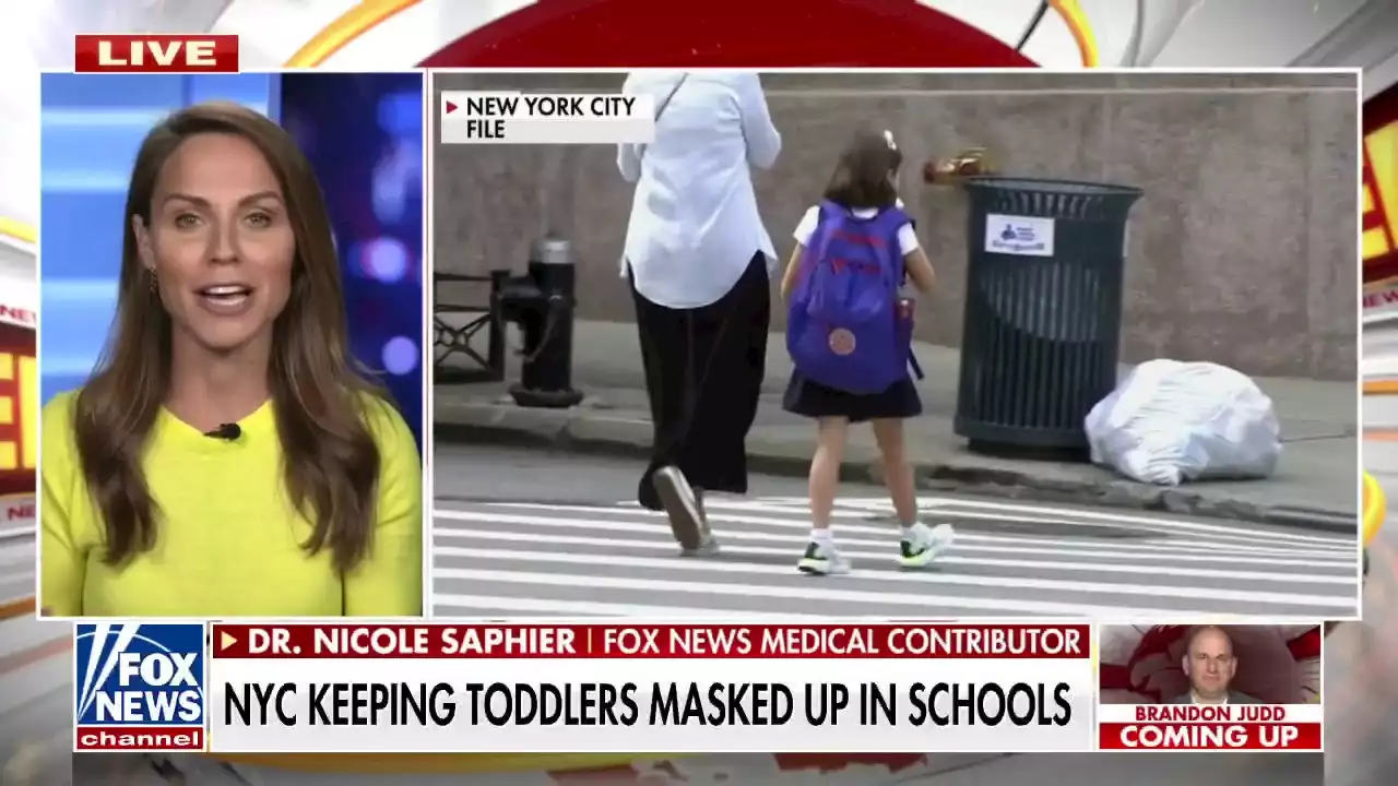 Dr. Saphier: NYC Mayor Eric Adams should be removed from office for 'negligent' toddler mask mandate