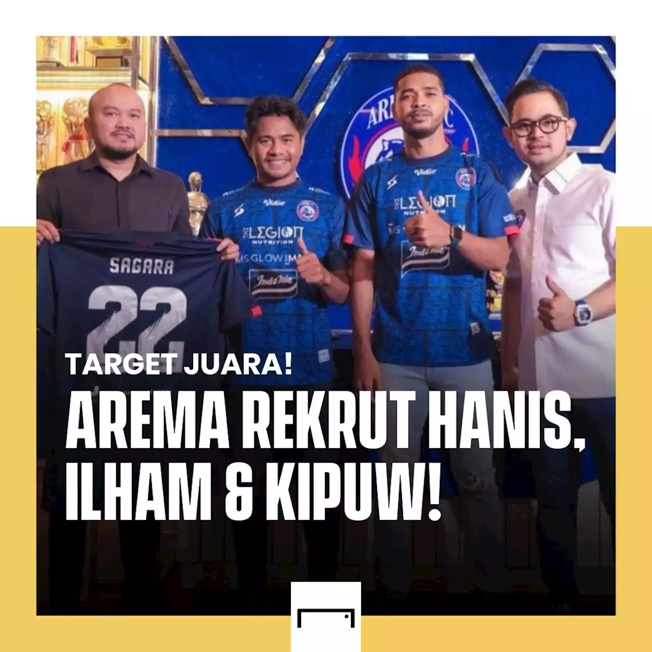 Demi Target Juara, Arema FC Kembali Rekrut Tiga Pemain Baru