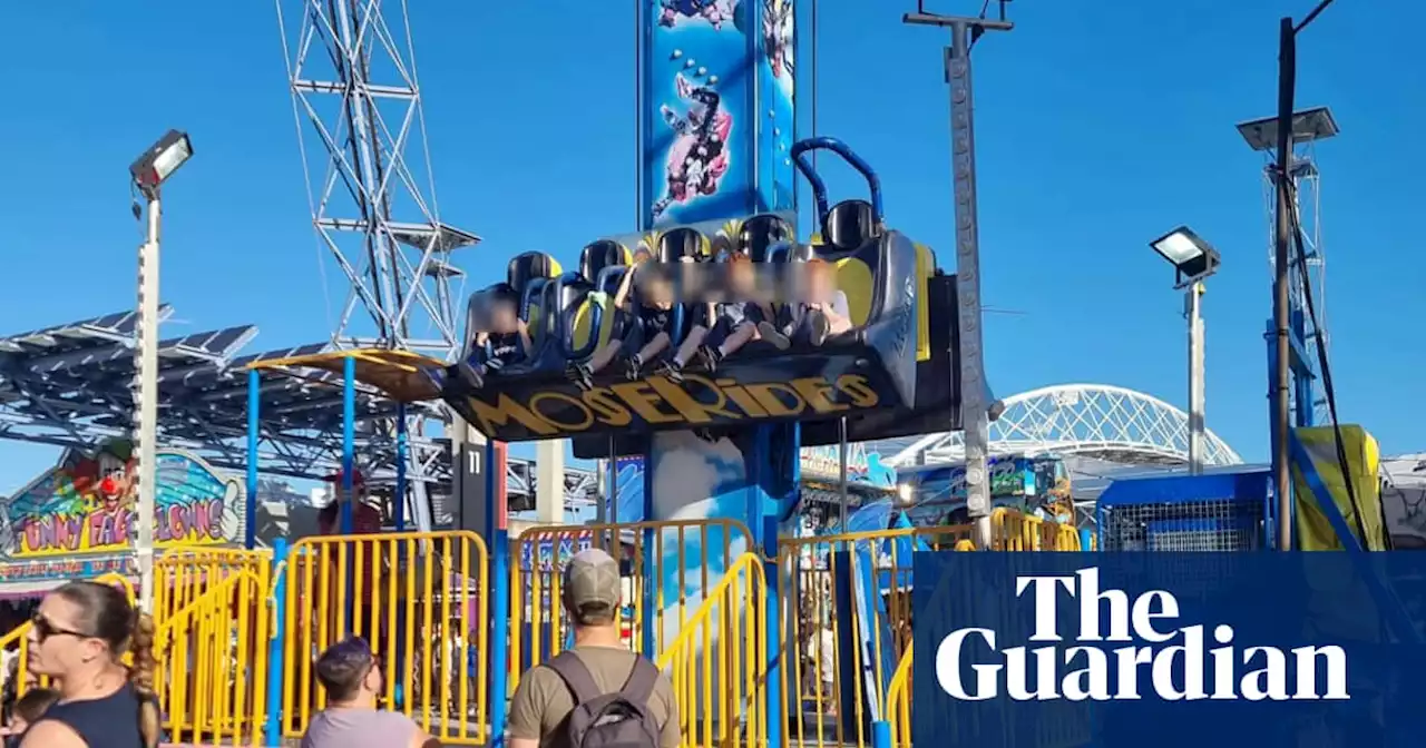Sydney’s Easter Show shuts down ride after photo shows boy was not strapped in