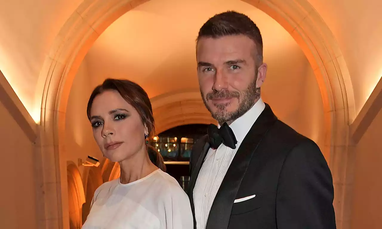 Victoria and David Beckham break tradition in unseen photos from son Brooklyn's wedding ceremony