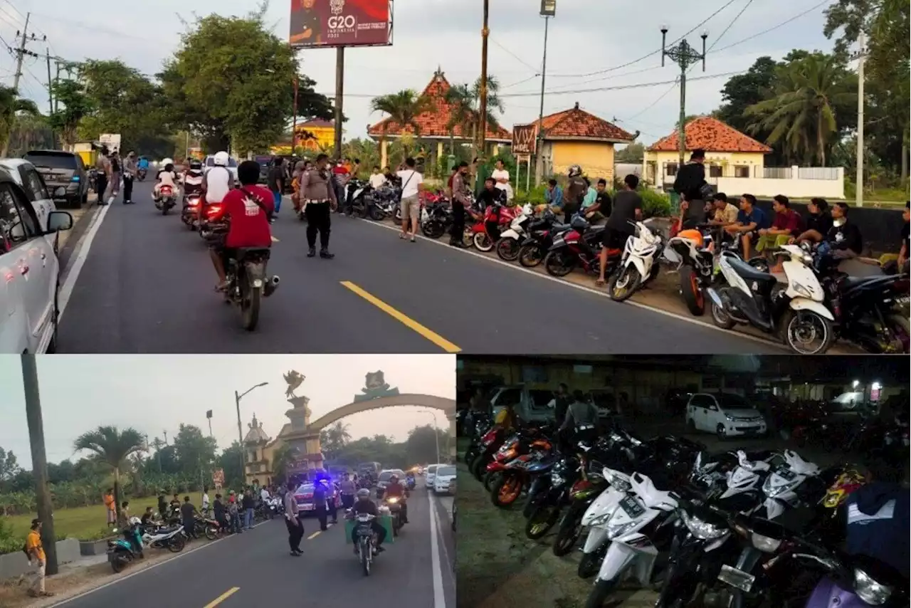 Jelang Berbuka, Polisi di Sumenep Sikat 31 Motor, Rezeki Nomplok?