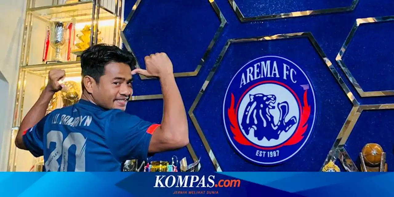 Resmi, Arema FC Perkenalkan Eks Timnas U19 Indonesia Ilham Udin Armaiyn