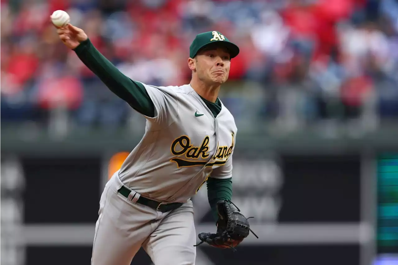 Behind efficient day from Jefferies, A’s beat the Phillies for first win of 2022