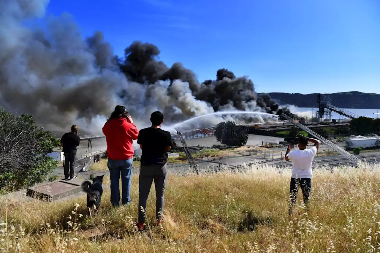 Photos: Port of Benicia devastated by fire