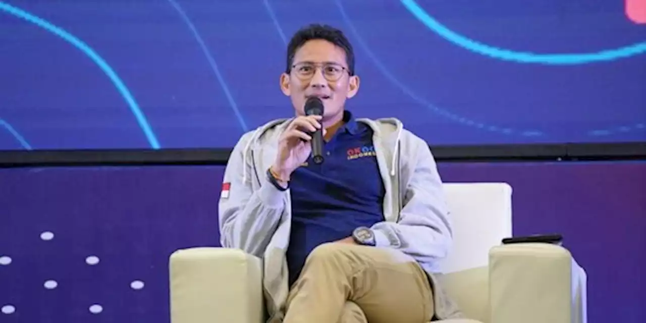 Sandiaga Uno Gurau Minta Nadiem Bagi-bagi Untung dari GoTo | merdeka.com