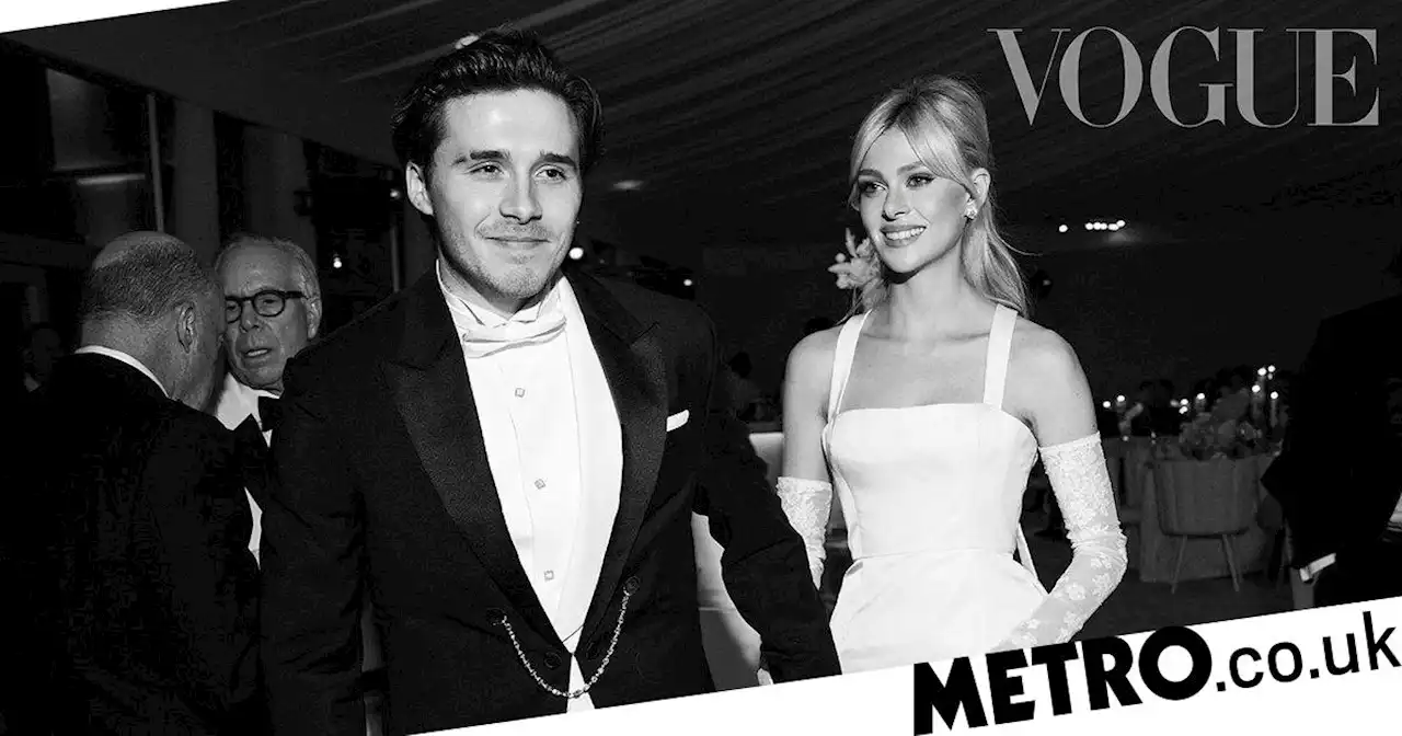 Brooklyn Beckham and Nicola Peltz look stunning in first wedding photos