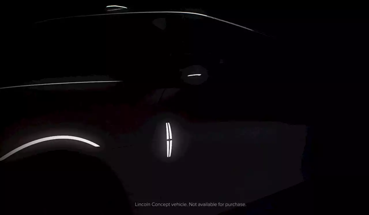 Lincoln EV concept teased ahead of April 20 debut