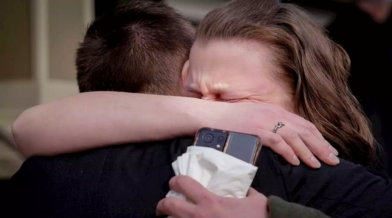 Sisters killed in eastern Pa. fire buried together, holding hands, as community mourns