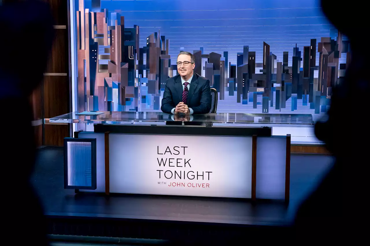 John Oliver Blackmails Congress With Their Own Digital Data