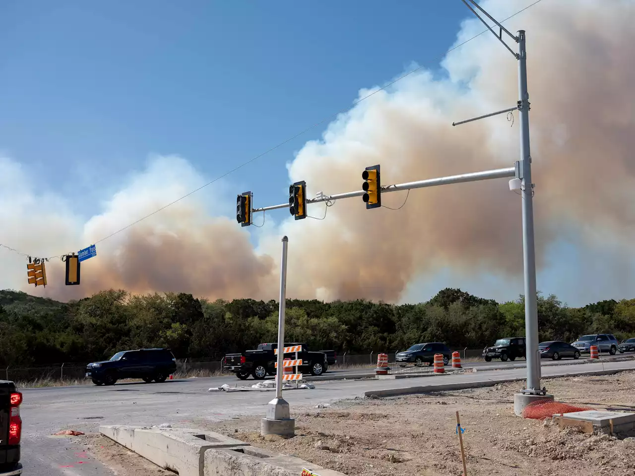 Nearly 3,000 acres burned north of San Antonio at Camp Bullis