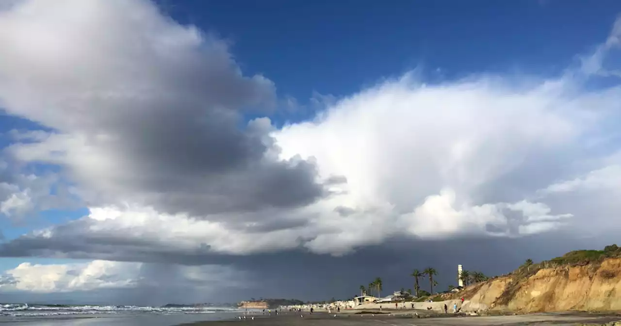 Put away the lawn furniture. Strong winds are about to blow ashore in San Diego County