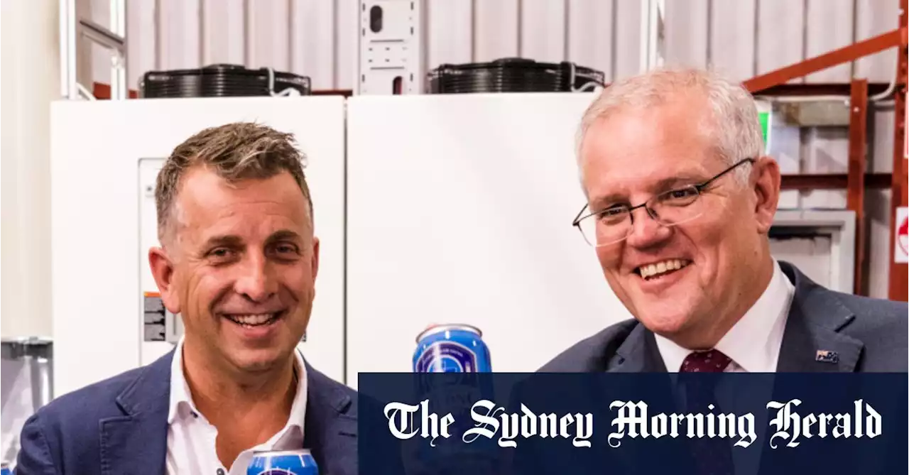 Morrison in his happy place, but it’s not all beer and skittles