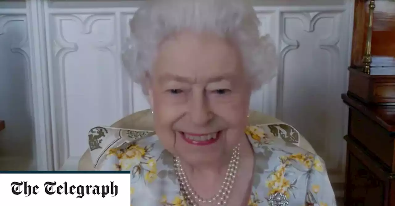 ‘It leaves one exhausted’: The Queen shares her Covid experience with NHS staff and patients