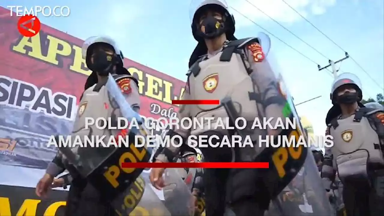 Polda Gorontalo Akan Amankan Demo 11 April Mahasiswa dengan Humanis