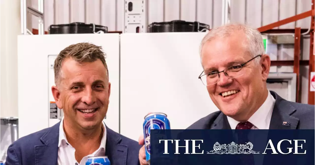 Morrison in his happy place, but it’s not all beer and skittles