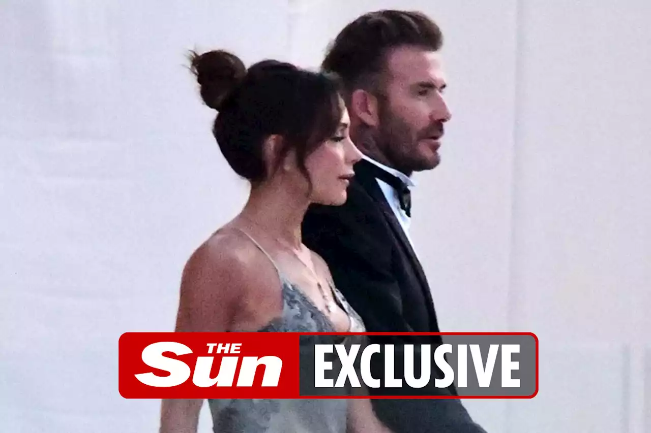 David Beckham cried as he gave an emotional speech at Brooklyn’s £3m wedding