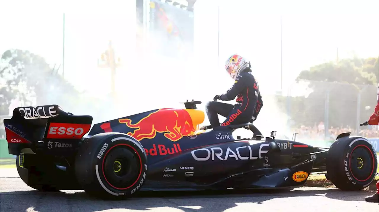 Charles Leclerc wins Australian Grand Prix as Max Verstappen retires