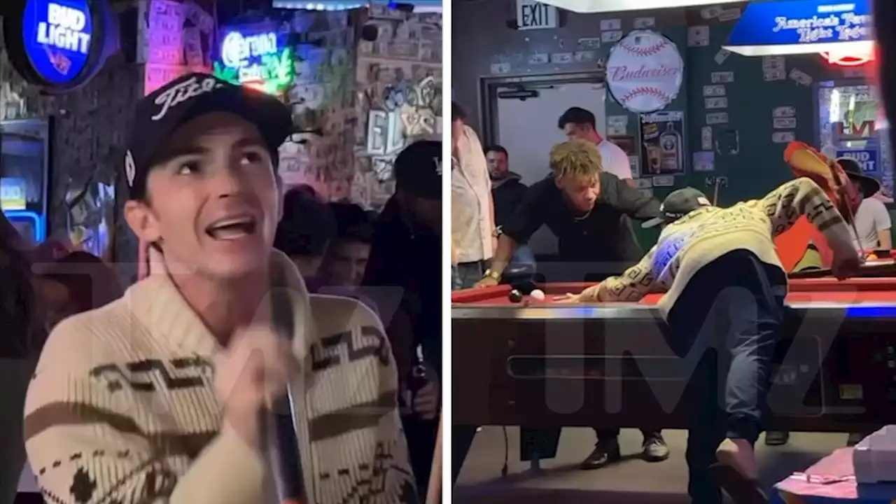 Drake Bell Tries to Sing Ricky Martin Hit During Pool Hall Karaoke