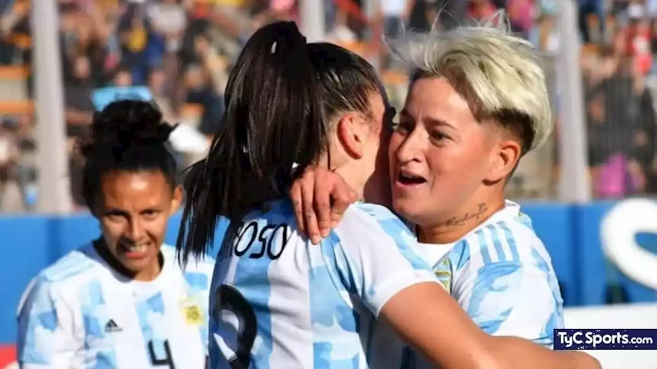 La Selección Argentina femenina derrotó a Chile - TyC Sports