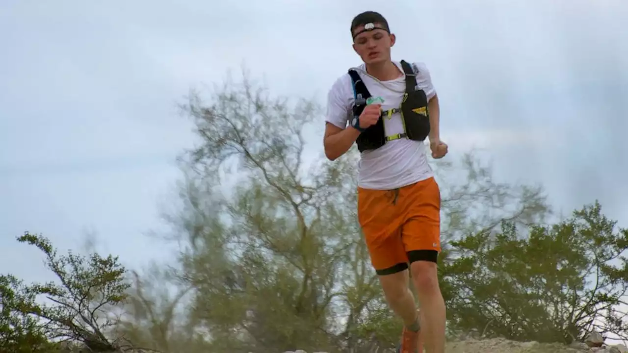 19-year-old achieves ultramarathon dream of running 100 miles